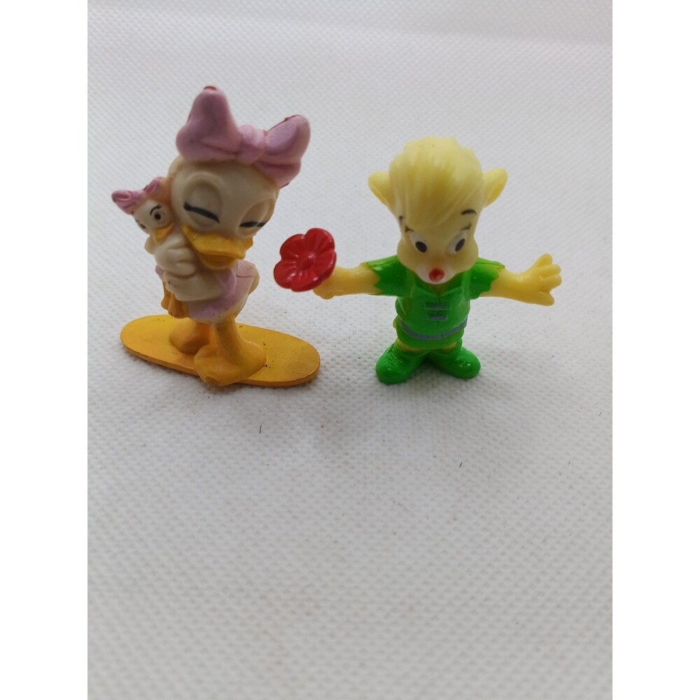 Vintage 1991 Kellogg's Disney Webigail/Sunni Gummy  PVC Figure Lot of 2 (Loose)